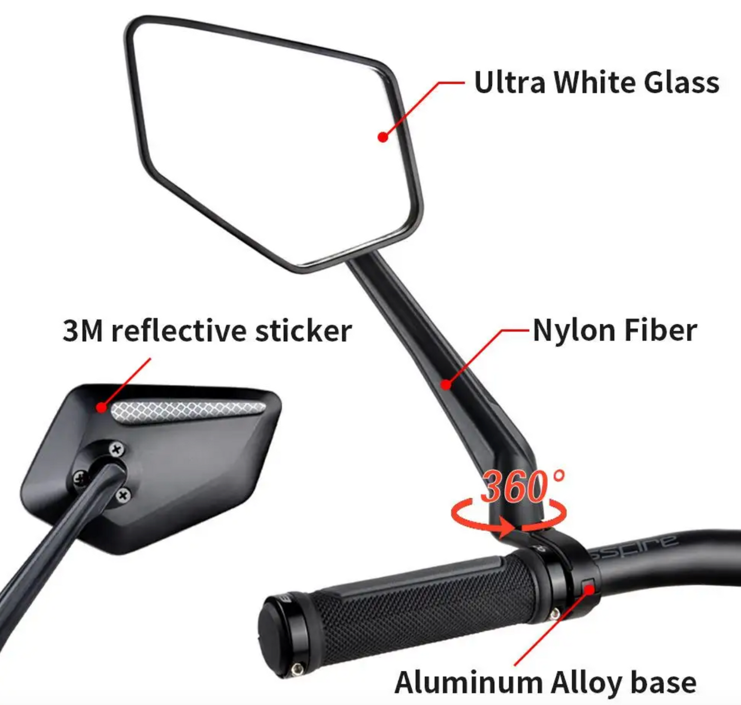 Bike Mirror RM-08 Left(pre-order)